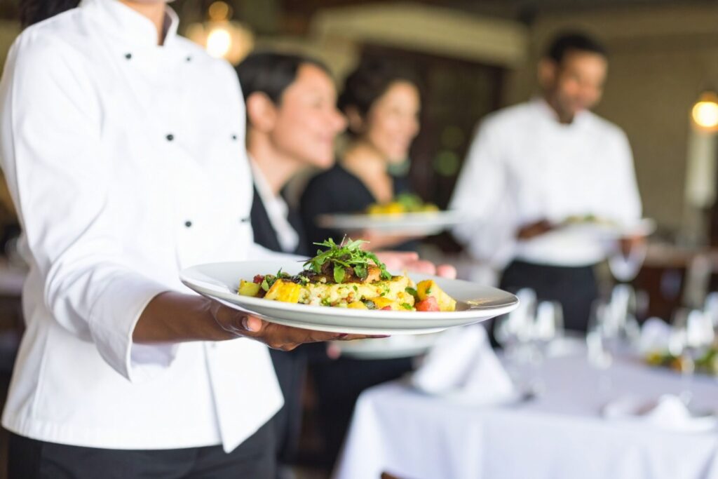 Professional training session improving efficiency and service quality in hospitality