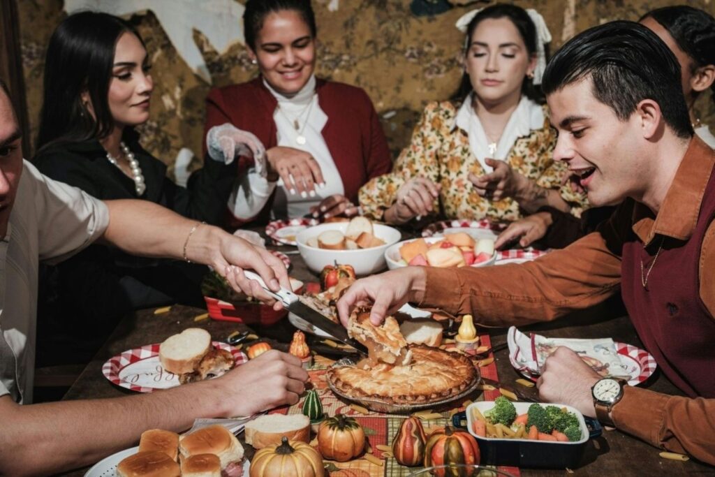 Three Kings galette rois celebration with French family sharing traditional king cake recipe