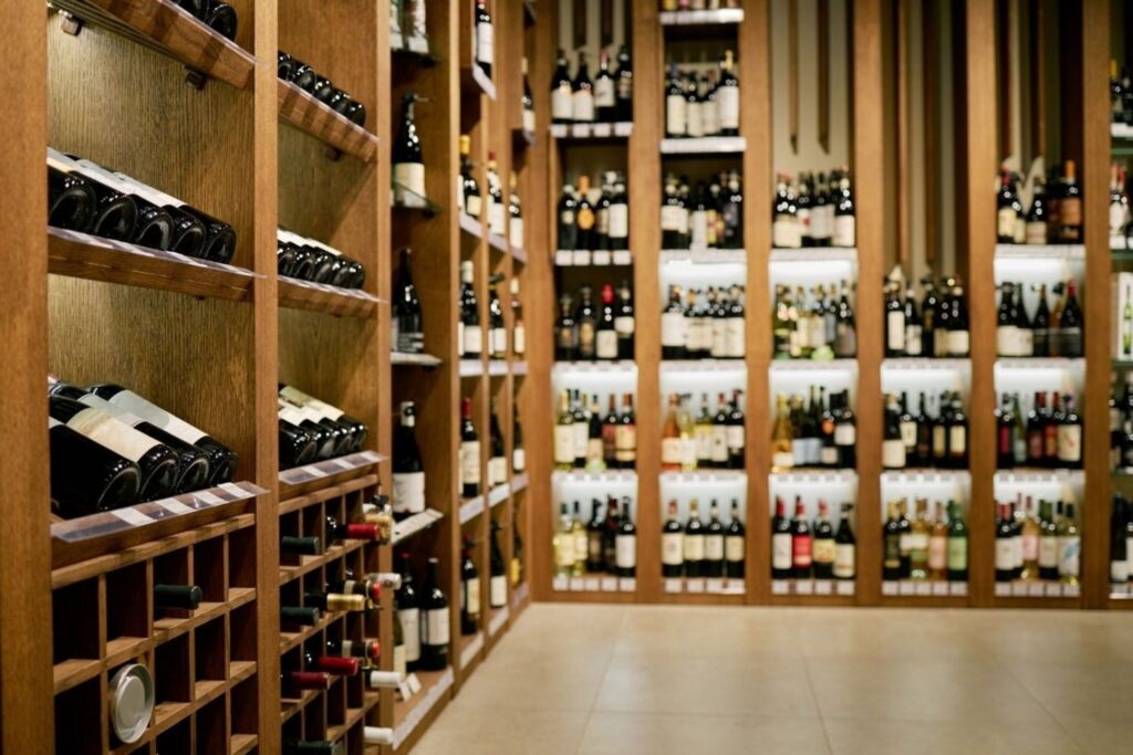Profitable wine program restaurant inventory with organized cellar storage and wine list management