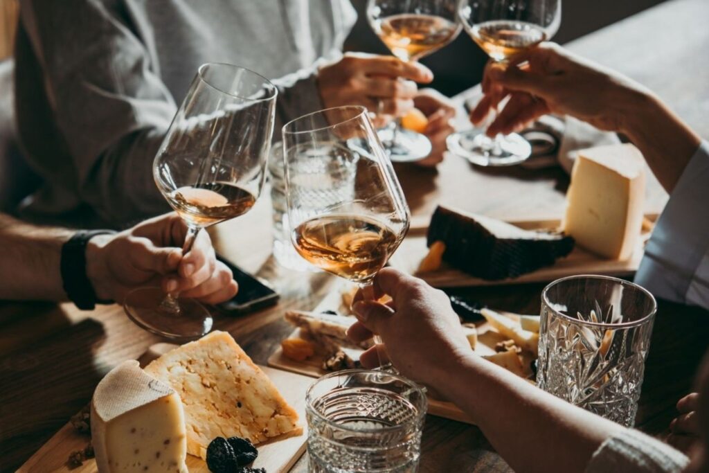 Wine program training with restaurant staff learning profitable wine list recommendations professionally