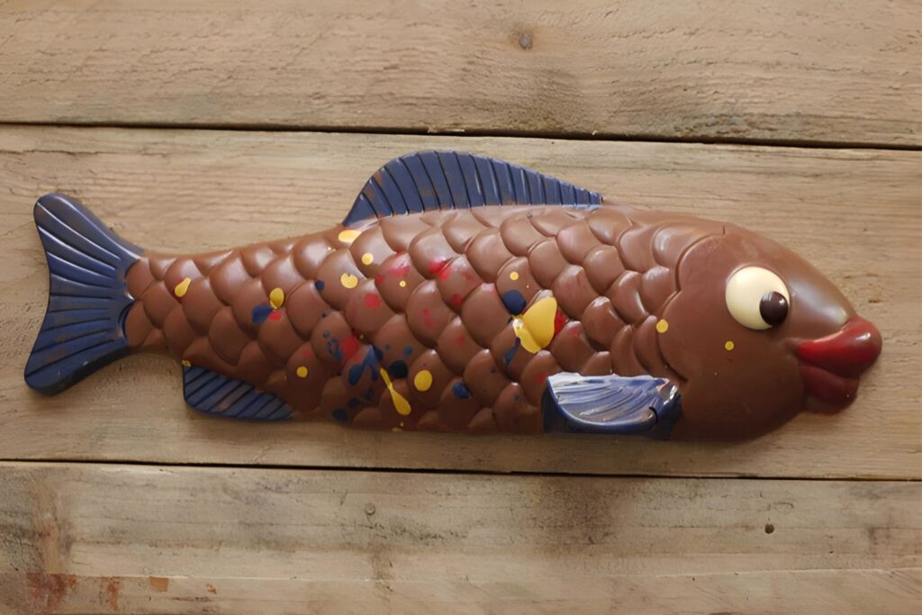 chocolate fish by Gorvett & Stone