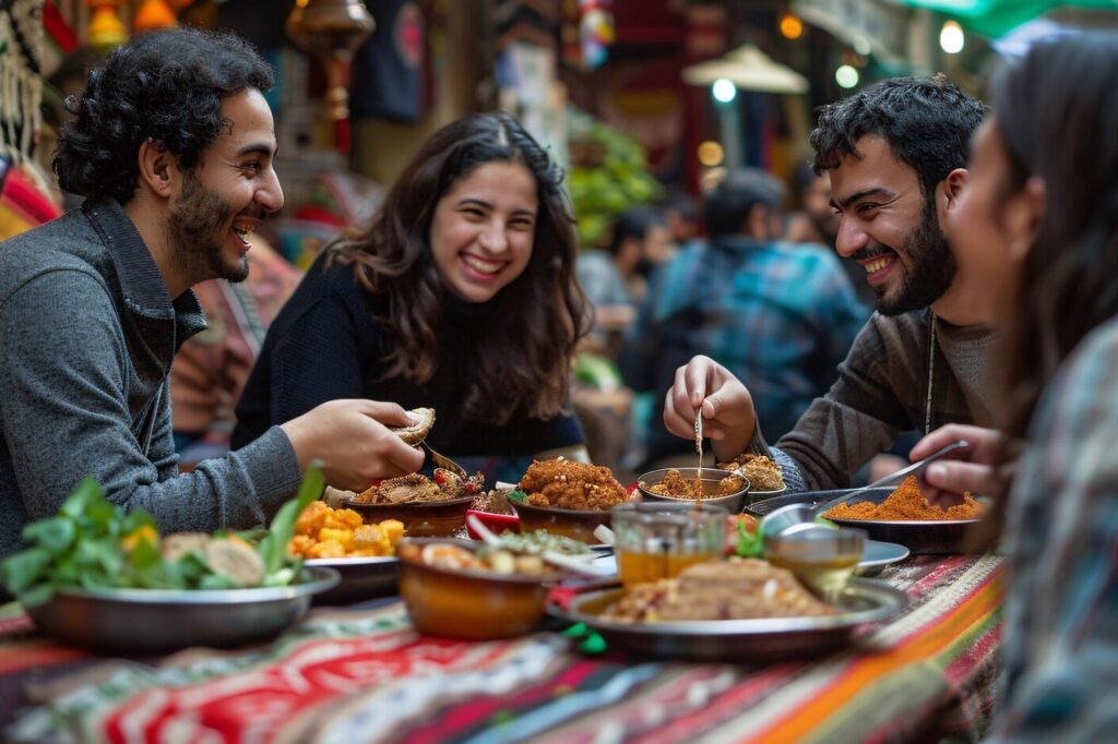 مجموعة-أصدقاء-مطعم-عربي_دار_الطاجين_المغرب-صيغة-النجاح