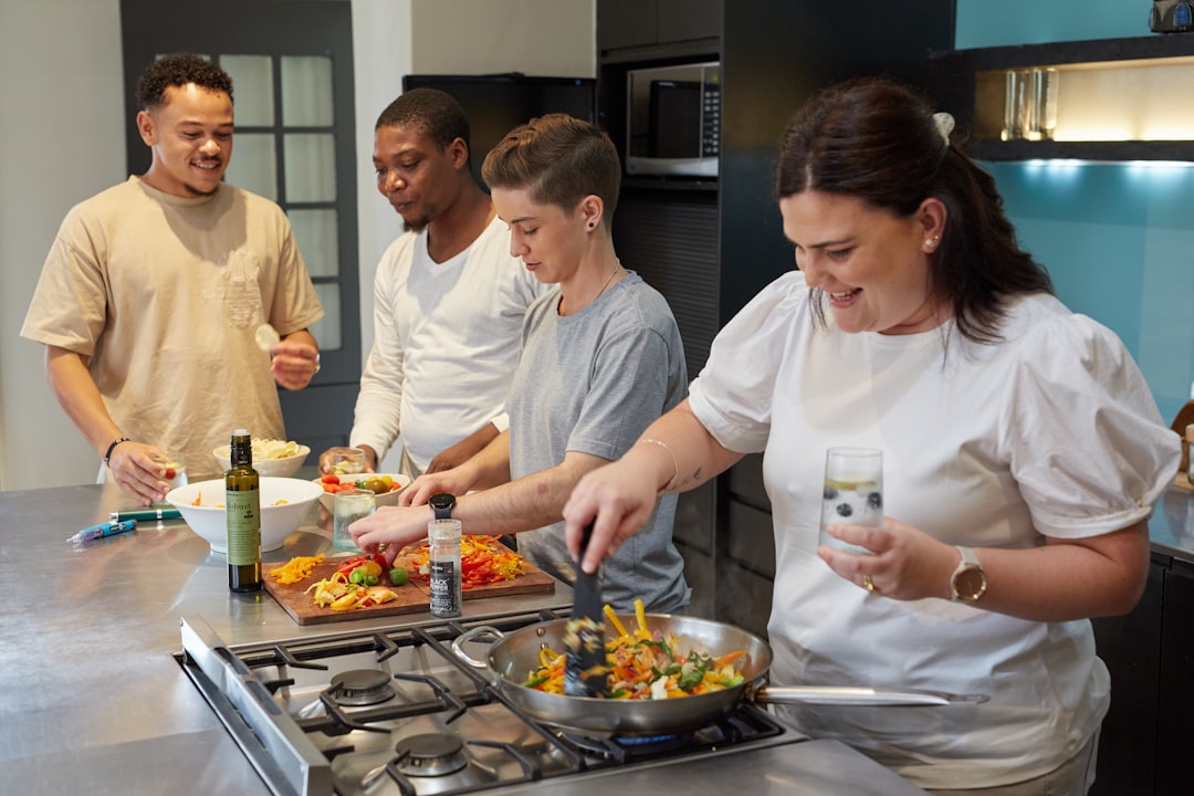 Children learn to prepare tagine during a Morocco holiday cooking session at a family-friendly Marrakech kitchen