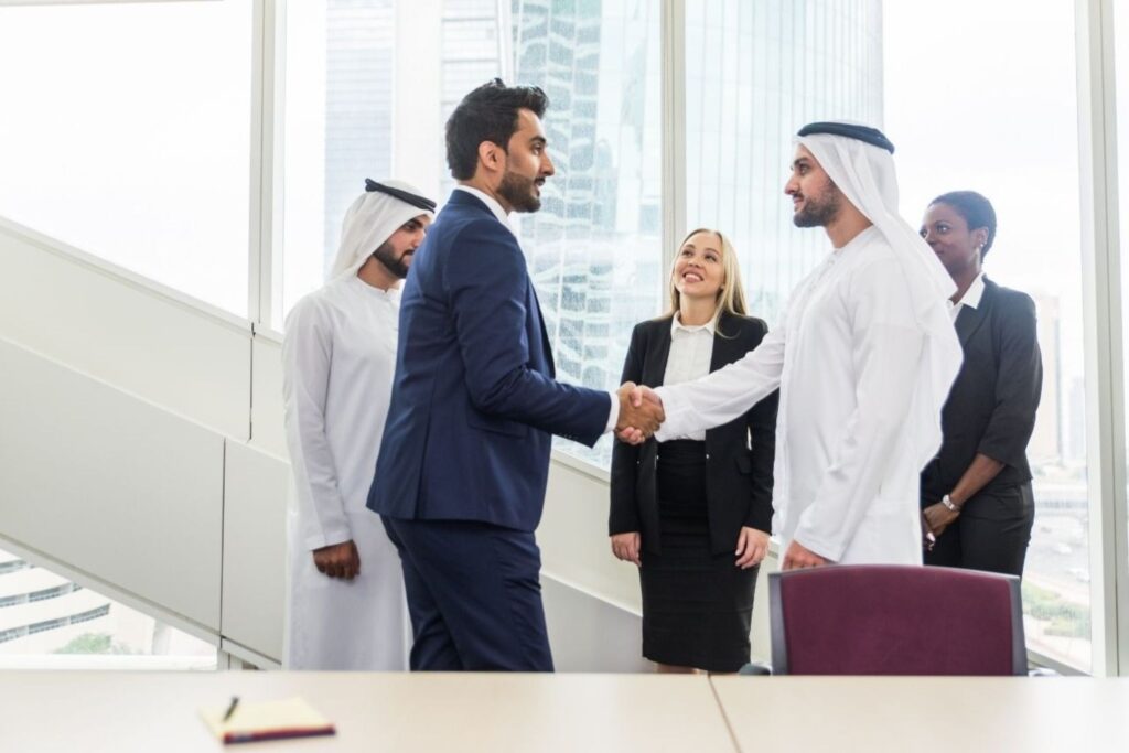 DIFC wealth management services with asset management professionals advising investors in Dubai