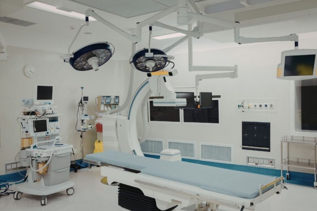 Medical infrastructure investment Dubai featuring advanced healthcare technology and modern hospital equipment