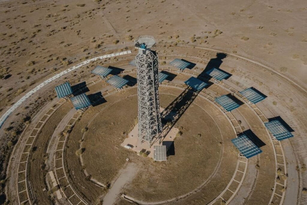 Green energy Dubai solar panels at Mohammed bin Rashid Al Maktoum Solar Park