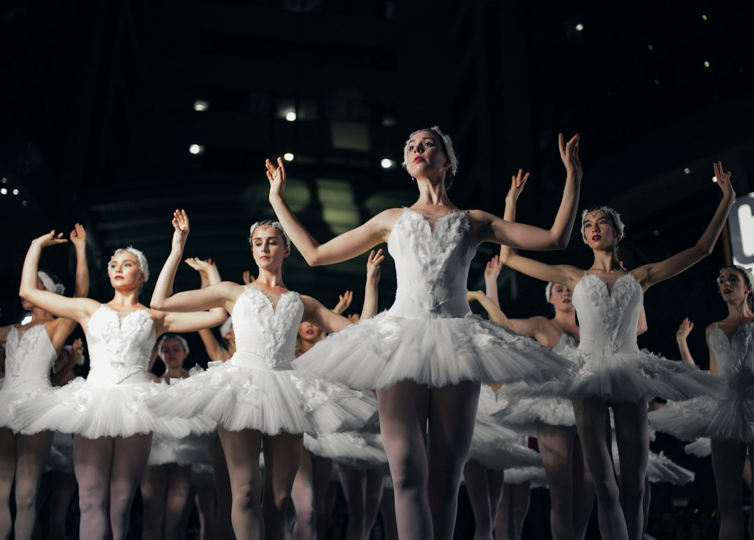 A group of children practising ballet as part of after-school programmes in Dubai