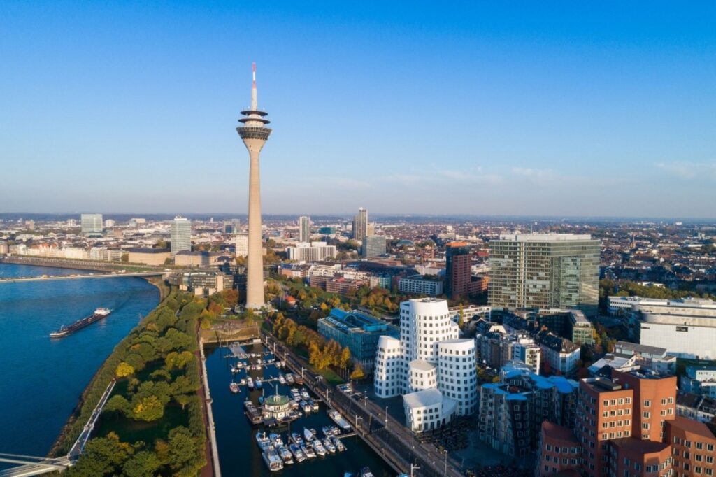 Düsseldorf business forum location hosting Medica medical device trade and healthcare partnerships