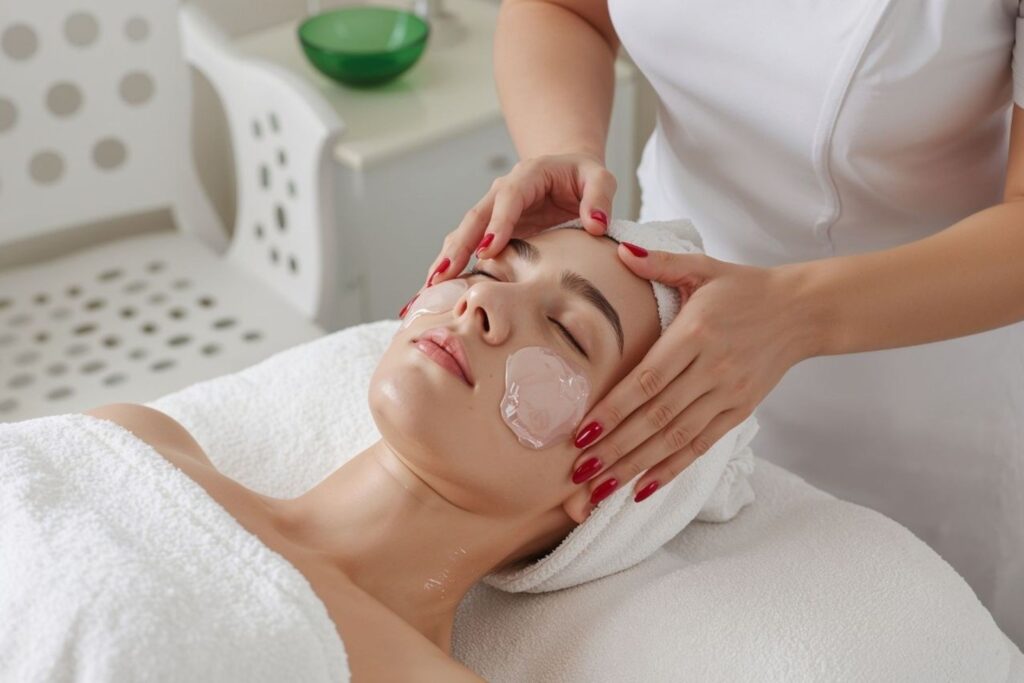 Premium wellness industry revenue from luxury spa market treatments and European skincare services