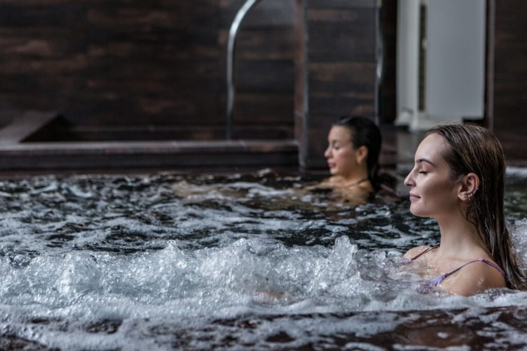 Luxury European spa market featuring thermal wellness facilities and premium resort experiences