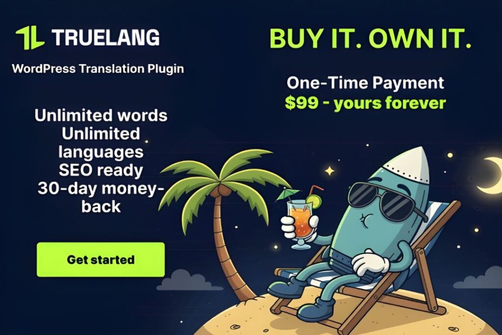 Truelang WordPress Translation Plugin Theo Dumont