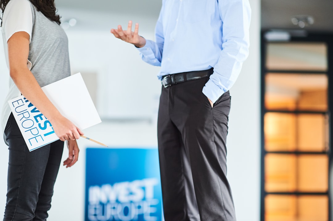 A business professional reviews EU competitiveness legislation connected to the State of Union agenda for enterprises.