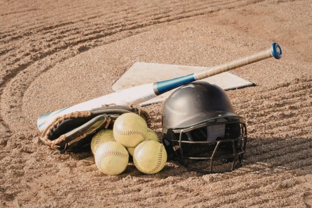 Cricket equipment representing India's cricket league business and sports industry economics