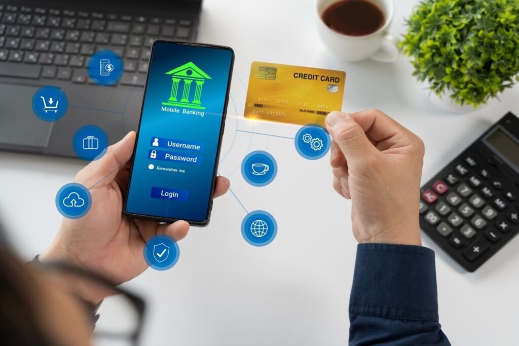 Indian user making digital payments through a fintech app on a smartphone as part of India's UPI revolution